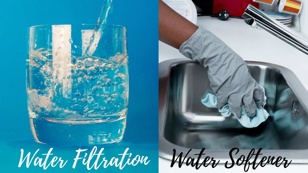 water filtration vs water softener