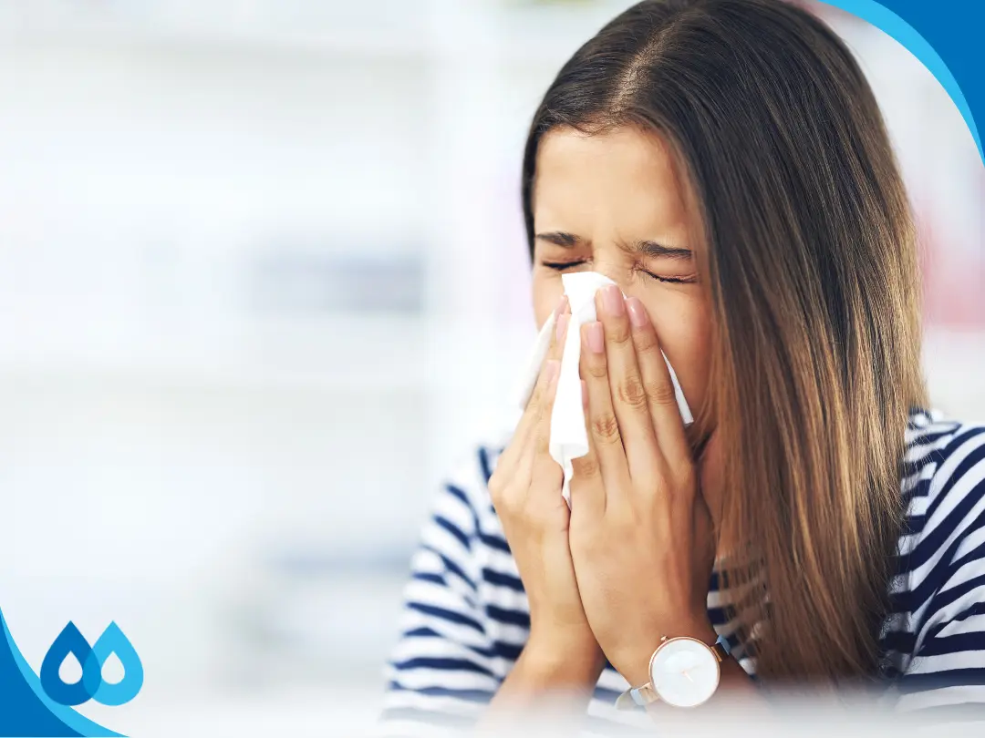 Can drinking water reduce the effects of seasonal allergies?
